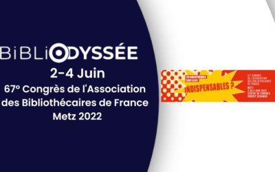 2-4 juin – 67° Congrès de l’Association des Bibliothécaires de France