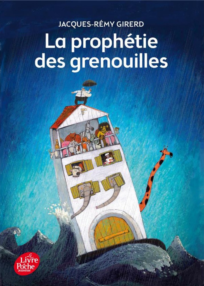Couverture du livre La prophétie des grenouilles