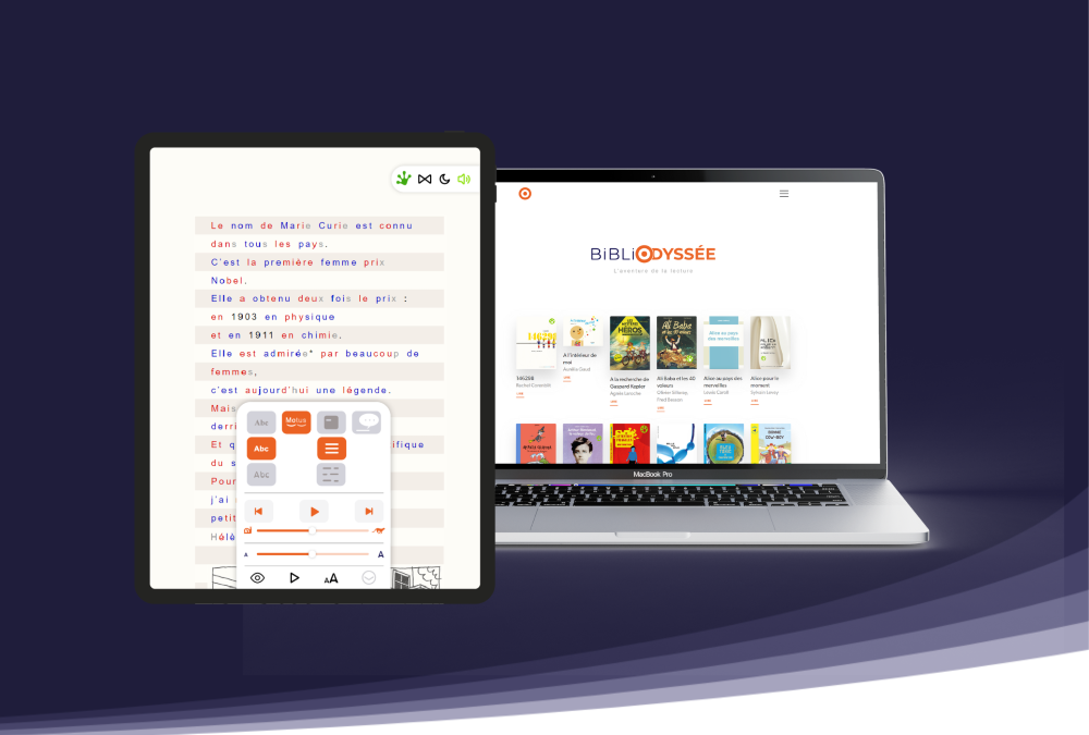 Une nouvelle interface de lecture pour les livres FROG sur BibliOdyssée