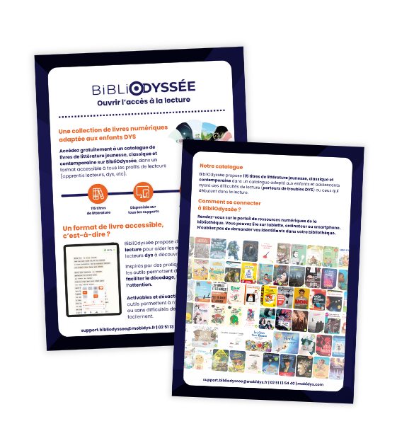 Design sans titre (11) Flyer de démarrage Bibliodyssée