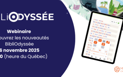 Webinaire BibliOdysée – 6 novembre